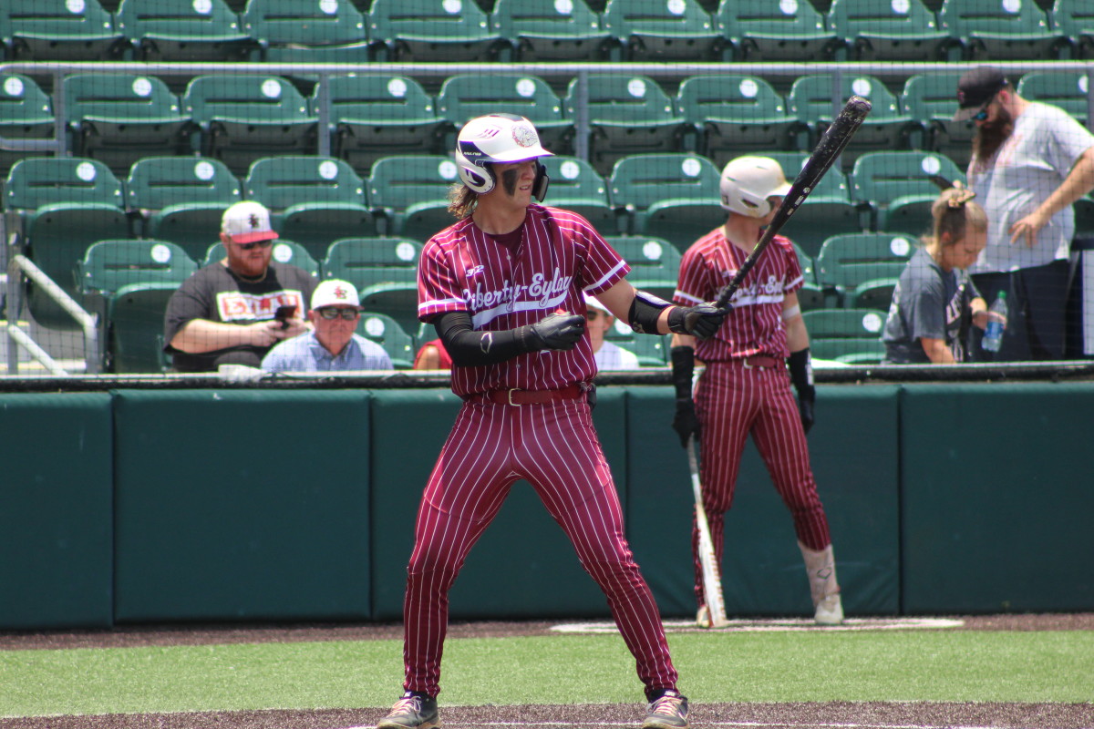 Texarkana Liberty-Eylau Canyon Randall 4A UIL state semifinals Texas baseball playoffs 060723 Andrew McCulloch 163
